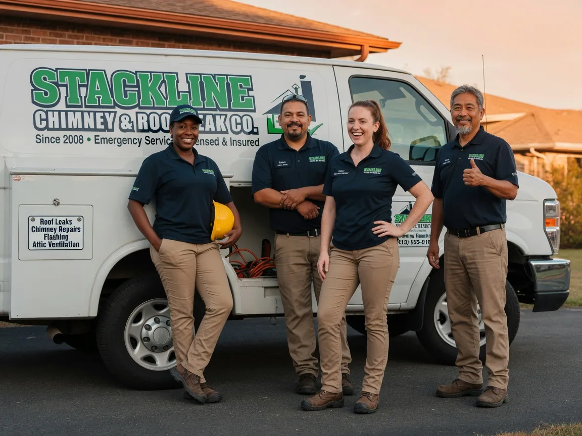 Chimney flashing repair company in Mount Holly, AR
